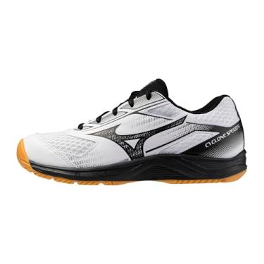 Imagem de Mizuno Tênis de vôlei feminino Cyclone Speed 5, Branco/preto, 39