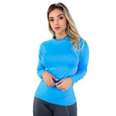 Imagem de Blusa Térmica Feminina Vekyo – Proteção UV e Conforto para Esportes e Atividades-Feminino