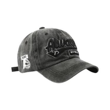 Imagem de Boné de Beisebol Unissex Vintage - Algodão Lavado, Bordado e Estilo Sn