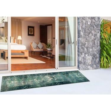 Imagem de Liora Manne Tapete Marina para ambientes internos/externos, 3,1 m x 2,1 m, azul Kermin