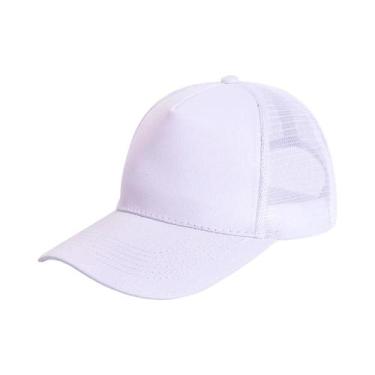 Imagem de Boné de Beisebol Snapback Curvo - Adulto, Malha, Verão, Hip Hop, Ajust