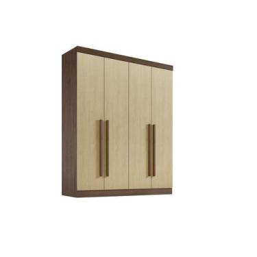 Imagem de Guarda-Roupa Da Vinci Plus 4 Portas 3 Gavetas com pés - D Doro - D' Do
