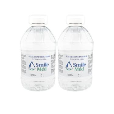 Imagem de Água Desmineralizada Deionizada Autoclave 2 Galões De 5l