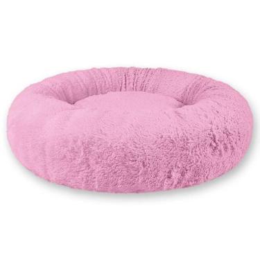 Imagem de Caminha Pet Redonda Pelúcia M - ALEPLUSH, Rosa Bebê