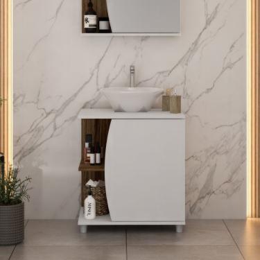 Imagem de Gabinete De Coluna Moab Branco/tannat