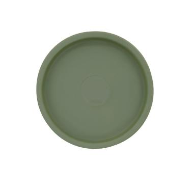 Imagem de Prato Vaso Tramontina Em Polietileno Verde Oliva Pp