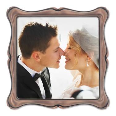 Imagem de Lawrence Frames Armação de metal, romance, bronze, 10 x 10 cm