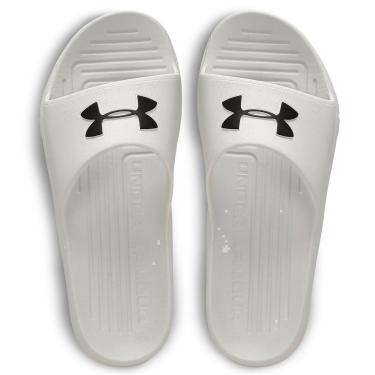 Imagem de Chinelo Under Armour Core Slider Confortável Anatômico Leve - Branco - 43/44-Unissex