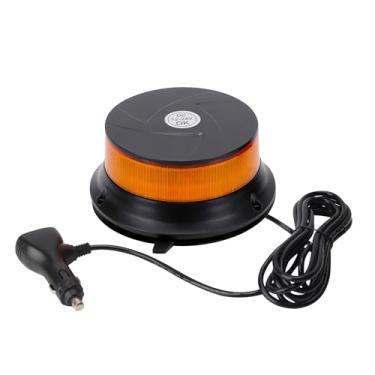 Imagem de MIRUNNY Luzes De Led 12V-24V, Luz Estroboscópica Advertência Âmbar, 48 Piscas Segurança Emergência No Teto Com Magnético Para Carros, Caminhões E Veículos