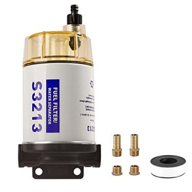 Imagem de SEGULER Conjunto De Filtro Combustível E Separador Água S3213 Para Motor Popa Marítimo Mercury Boat Substitui Nº 18-17928, 35-809097, 35-60494-1, S3213, 18-7932-1