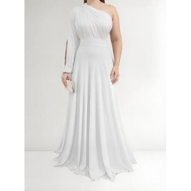 Imagem de Vestido Luxo Para Casamento Formatura, Festa, Batizado - Casual Dress,