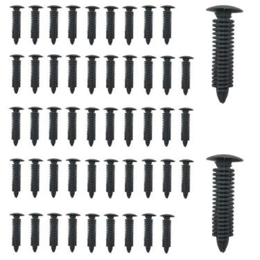 Imagem de 50 grampo rebite plastico forro interno 35mm pinheirinho - Indústria B