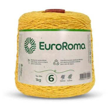 Imagem de Barbante EuroRoma Colorido Nº06 1,0Kg, Ouro