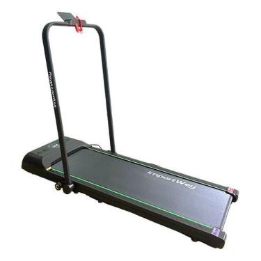 Imagem de Esteira Elétrica Dobrável Portátil 100kg 2.0hp 12km/h 110v - Importway