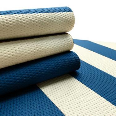 Imagem de 4 Jogo Americano Navy Alto Padrão Impermeável Pvc Bg Az - IDEALIZA, BE