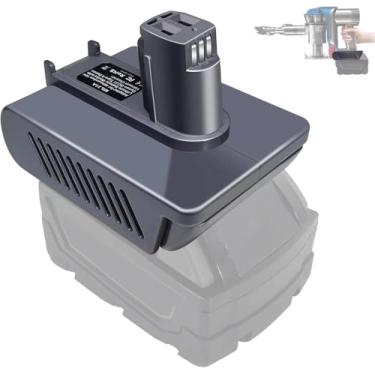 Imagem de DEWDYS Adaptador Dc35 Para Aspirador De Pó Portátil Dyson Tipo A Dc31 Dc34 Dc44 Dc45 917083-01 Compatível Com Milwaukee, Bateria M18 18 V (Apenas Modelo A, Não Todos Os Modelos B, Mk2)