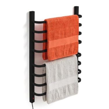 Imagem de Toalheiro Térmico Flape Preto Para 2 Toalhas Esquerdo 220