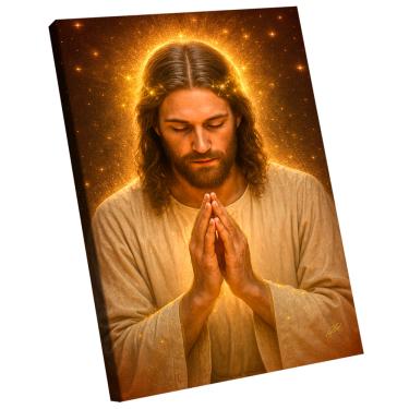 Imagem de Quadro Decorativo Jesus Orando