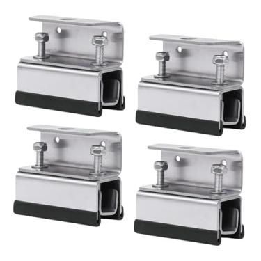 Imagem de KiBcsLic Kit de Montagem de Rack de Teto para Van, Suportes de Rack de Teto, Acessórios para Carro, Substituição Direta, Conjunto de 4 Peças com Furo único