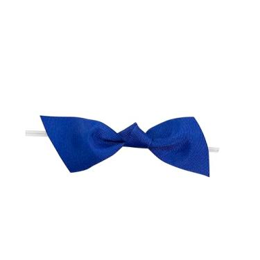 Imagem de Reliant Ribbon Grosgrain Flair Bows-Jumbo-5.1 cm Caudas X 1-1/5.1 cm Largura da fita Corte em ângulo quente e laços torcidos de 12,7 cm, azul cobalto