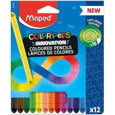 Imagem de Lápis de Cor Color Peps Infinity 12 Cores - Sem marca