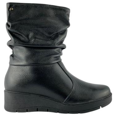 Imagem de Bota Pegada Feminina Preto Enrugado 280801-Feminino