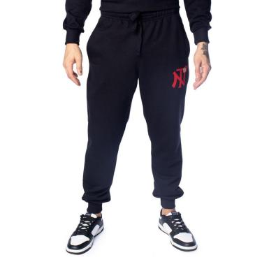 Imagem de Calça Moletom Masculina Over Surf Punho Monograma Caramelo-Masculino