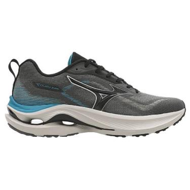 Imagem de Tênis Mizuno Wave Vitality 7 Masculino - Cinza-Azul, 43