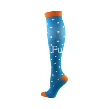 Imagem de Meias de Compressão Alta 20-30 mmHg - Até o Joelho - Para Homens e Mul