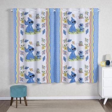 Imagem de Cortina Infantil 2,00 X 1,60 Quarto Brinquedoteca Menino - Ametista De