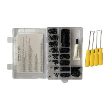 Imagem de menolana Kit de anel de vedação para mergulho autônomo, manutenção de equipamentos de mergulho premium para mergulhadores e instrutores, substituição direta