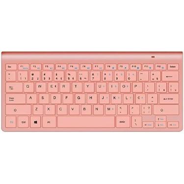 Imagem de TECLADO COM MOUSE SEM FIO, 2,4 GHZ, USB