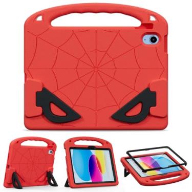 Imagem de XunyLyee Capa infantil para iPad 10ª geração de 11 polegadas/iPad A16 11ª geração 2025 11 polegadas, capa de proteção contra quedas de corpo inteiro com protetor de tela EVA à prova de choque