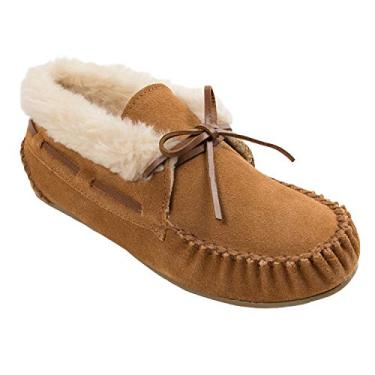 Imagem de Minnetonka Pantufa feminina Chrissy, Canela, 8