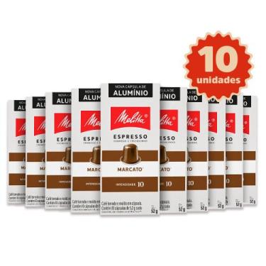Imagem de Kit 100 Cápsulas Melitta Marcato