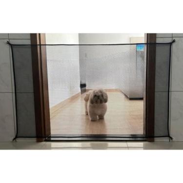 Imagem de Tela de Proteção para Cachorros, Barreira para Portas, Cerca Divisória