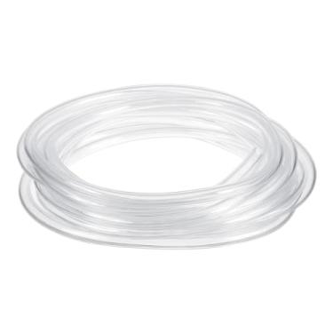 Imagem de PATIKIL Mangueira de drenagem de ar condicionado de 16,4 m (1/10.2 cm) ID x 2/12.7 cm OD à prova de vazamento PVC transparente universal substituição de tubo de mangueira de drenagem AC para janela