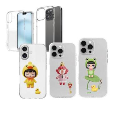 Imagem de Capinha Case Anti Impacto p/ iPhone 16, iPhone 16 Pro e iPhone 16 Pro 