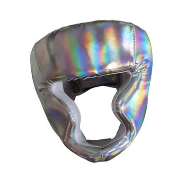 Imagem de Zxpjkyu Capacetes Esportivos para Boxe, Equipamentos de Treinamento para Capacetes de Sparring para Adultos, Proteção para a Cabeça, Colorido