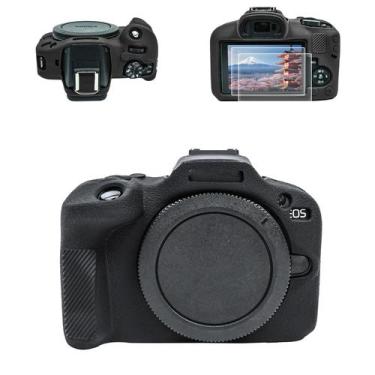 Imagem de Kit de acessórios para câmera VOVMOEYA EOS R100 Capa de silicone