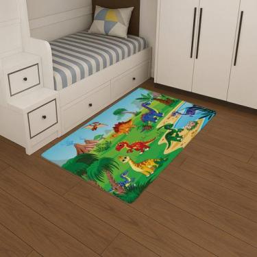 Imagem de Tapete Infantil Antiderrapante 1,00x0,65 Decoração e Conforto para Qua