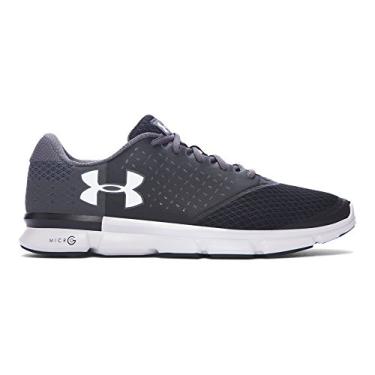 Imagem de Under Armour Tênis de corrida masculino Highlight M.C. edição limitada, Preto (001)/Cinza rinoceronte, 11