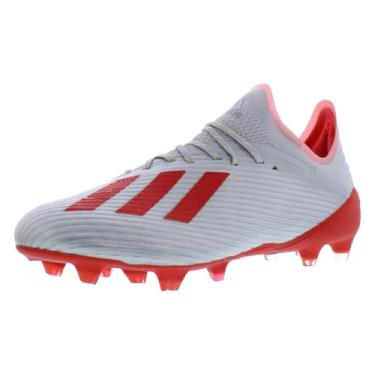 Imagem de Chuteira Adidas X 19,1 FG - Chuteira masculina, Silver Met. / Hi-res Red / Ftwr White, 11
