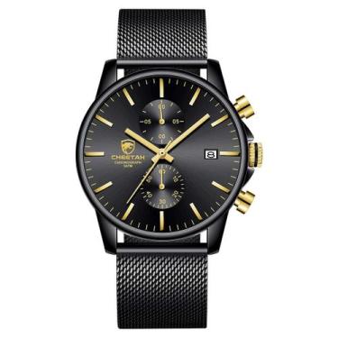 Imagem de Relógio GOLDEN HOUR Fashion Sport Quartz analógico para homens