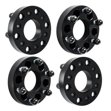 Imagem de Adaptadores de roda KAX 6x127 a 6x139,7 1,25 pol com pinos M12x1,5