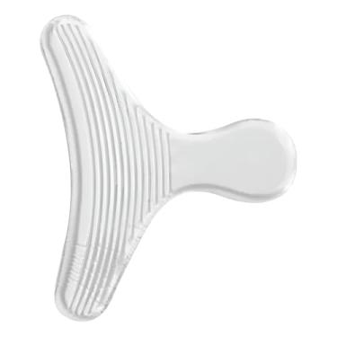 Imagem de Protetor de Calcanhar em Silicone Transparente, Ajustável para Sapatos, Par