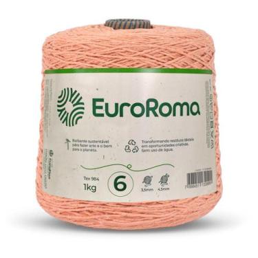 Imagem de Barbante EuroRoma Colorido Nº06 1,0Kg, SALMÃO