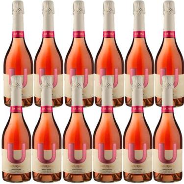 Imagem de Espumante undurraga vale del itata brut rose 750ml kit c/ 12