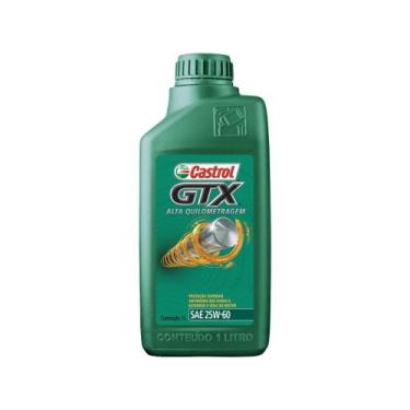 Imagem de Óleo de Motor 25w60 Mineral Castrol - GTX Anti Borra Alta Quilometrage