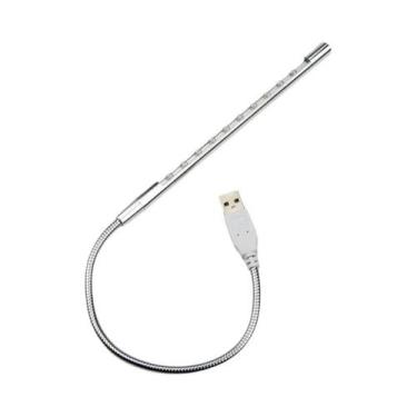 Imagem de Luz De Leitura LED Alimentada Por USB Com 10 LEDs, Lâmpada Flexível Pa